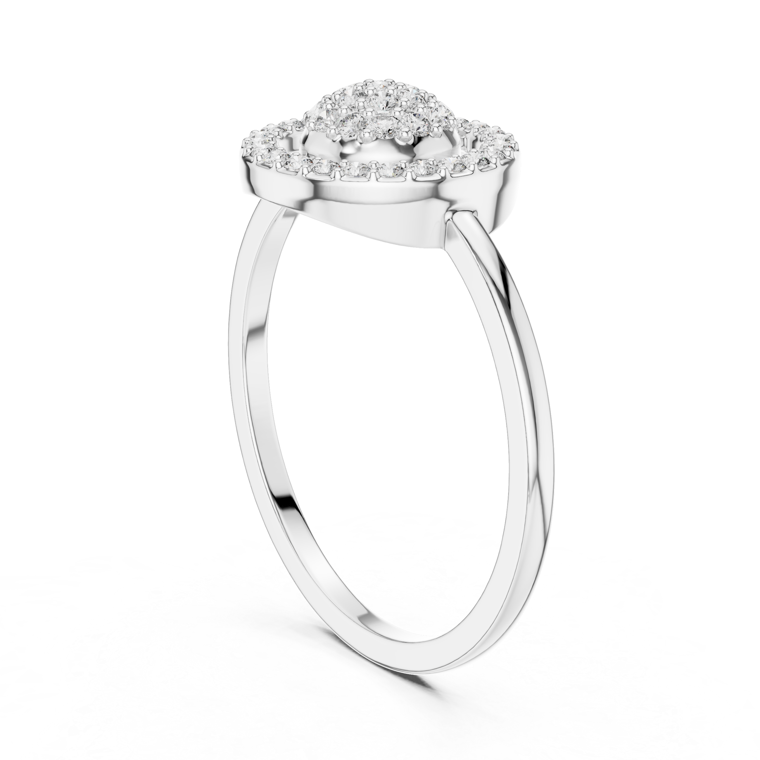 Slim stackable bangle with lightweight design.
