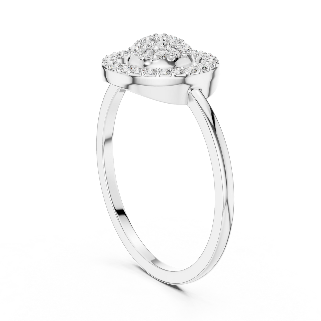 Slim stackable bangle with lightweight design.
