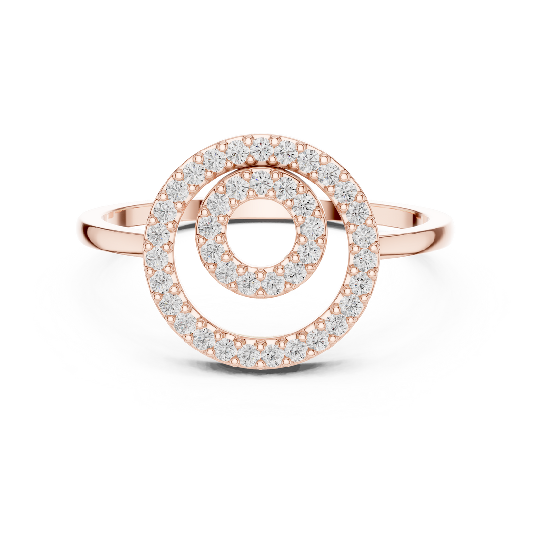 Diamond chain necklace with tiny bright stones.