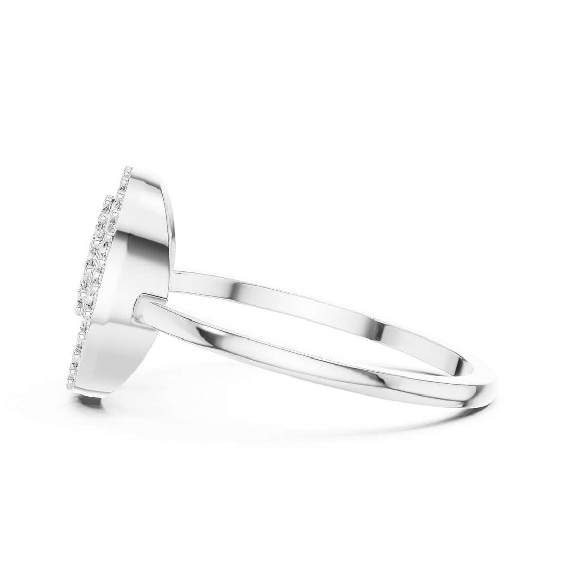 Pearl anklet with graceful elegant shine.