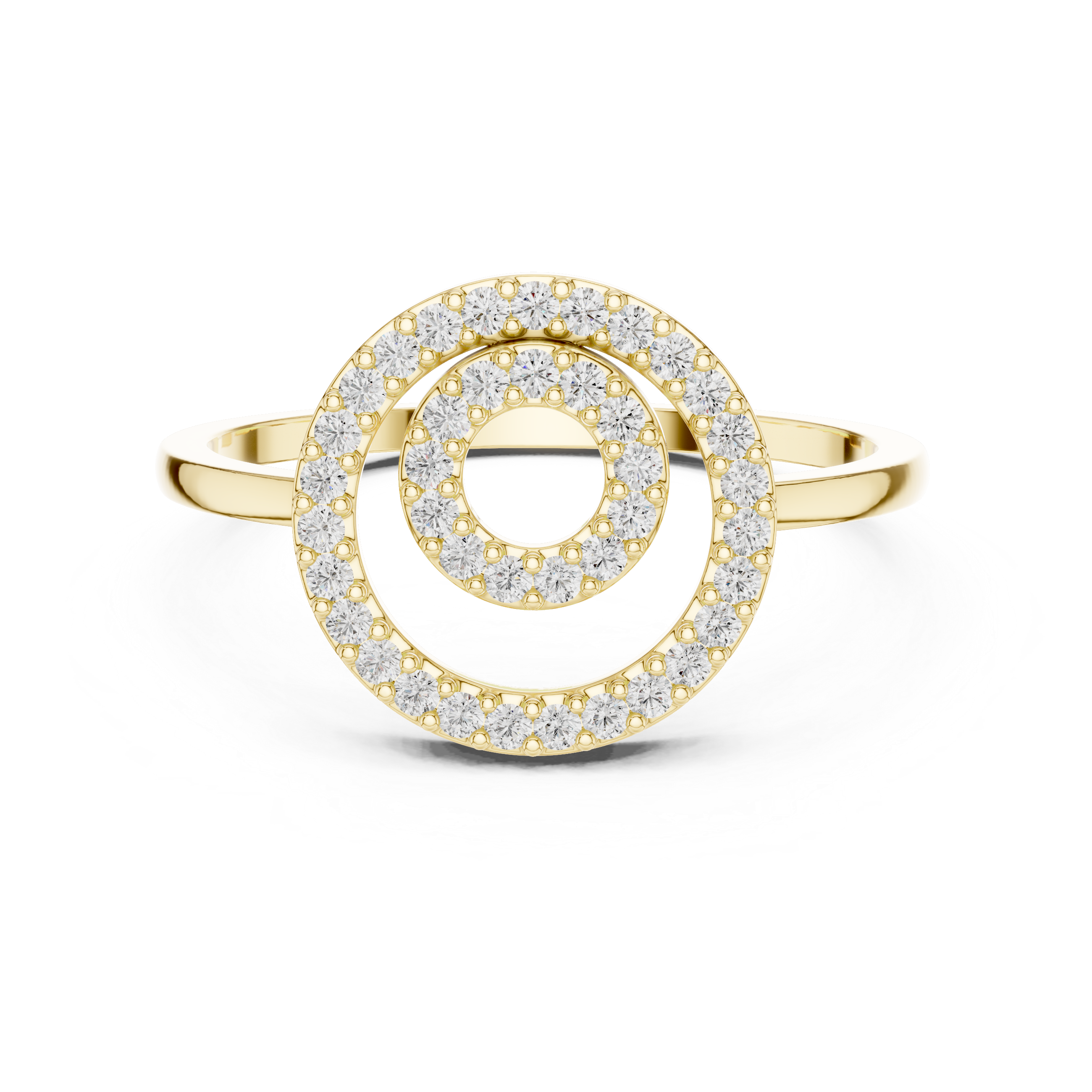 Adjustable toe ring with slim metal band.