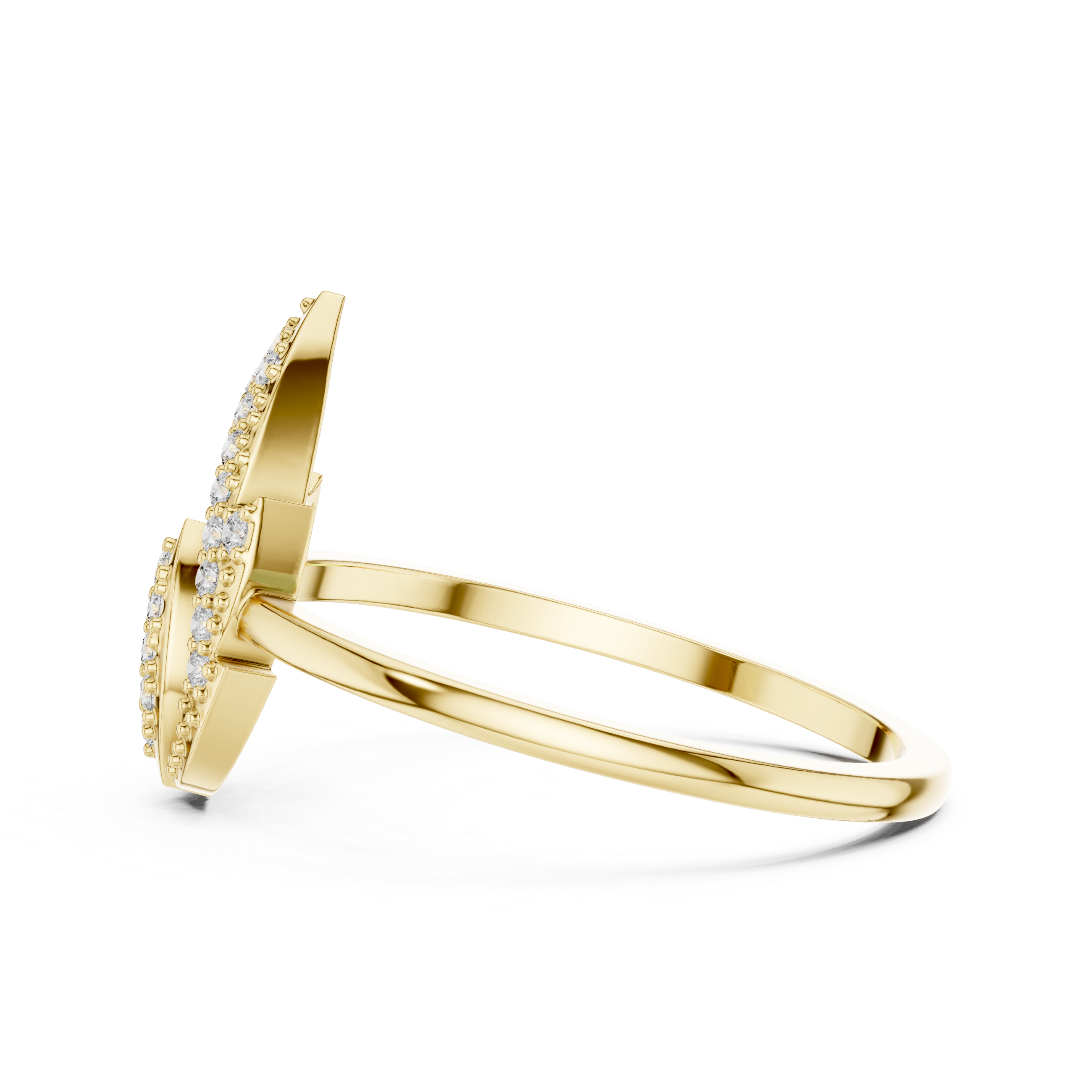 Pearl anklet with elegant graceful shine.