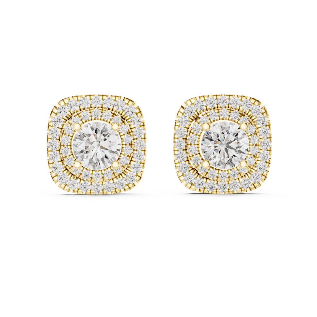 Slim gold bracelet with small diamond accents.