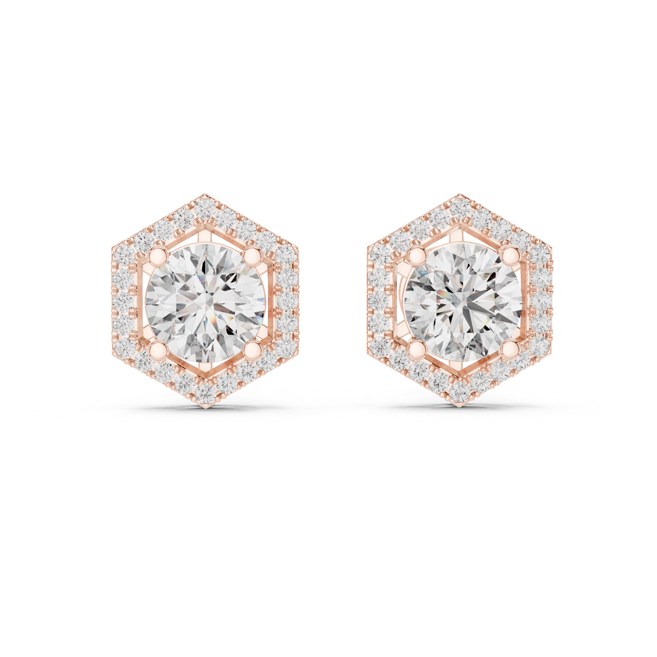 Stylish floral nose stud with delicate detailing.