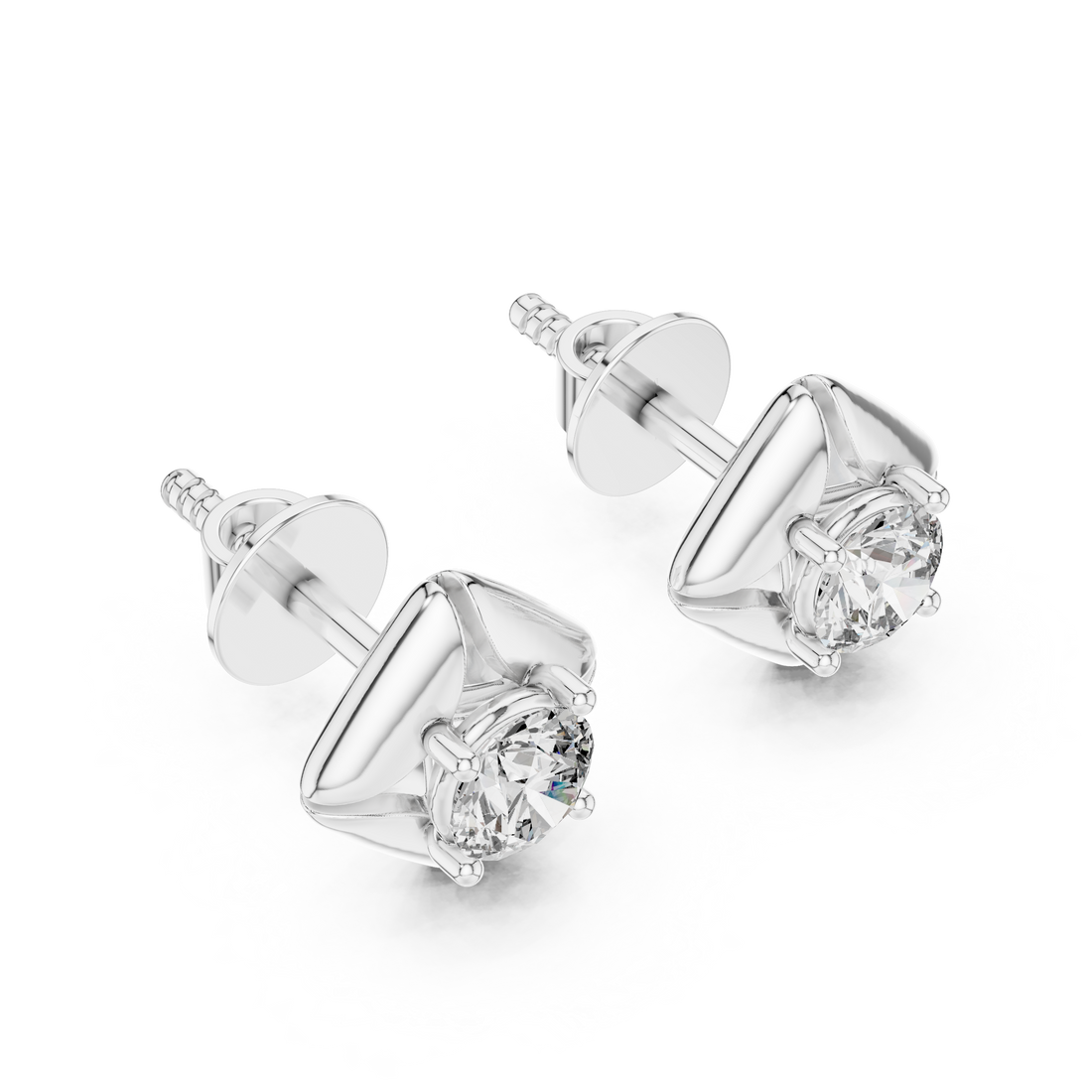 Eternity ring with continuous sparkling diamond row.
