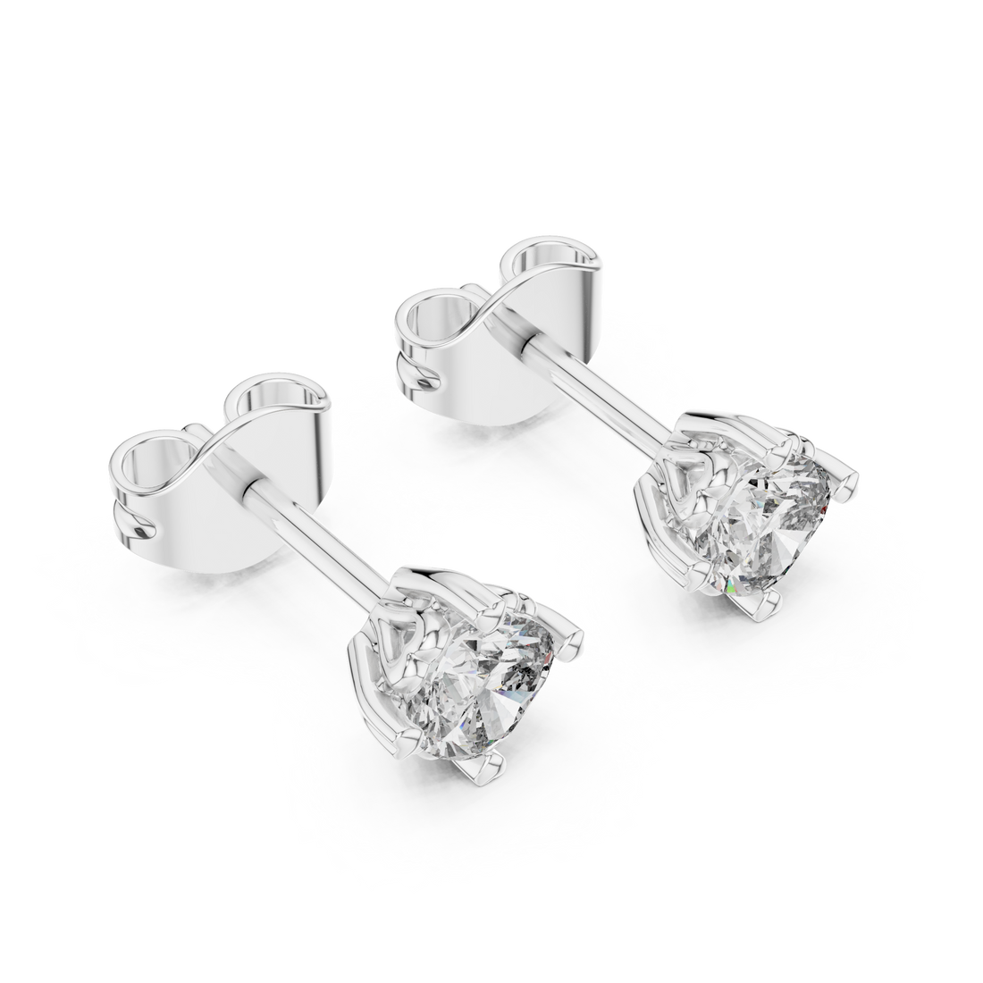 Plain toe ring with glossy metal finish.