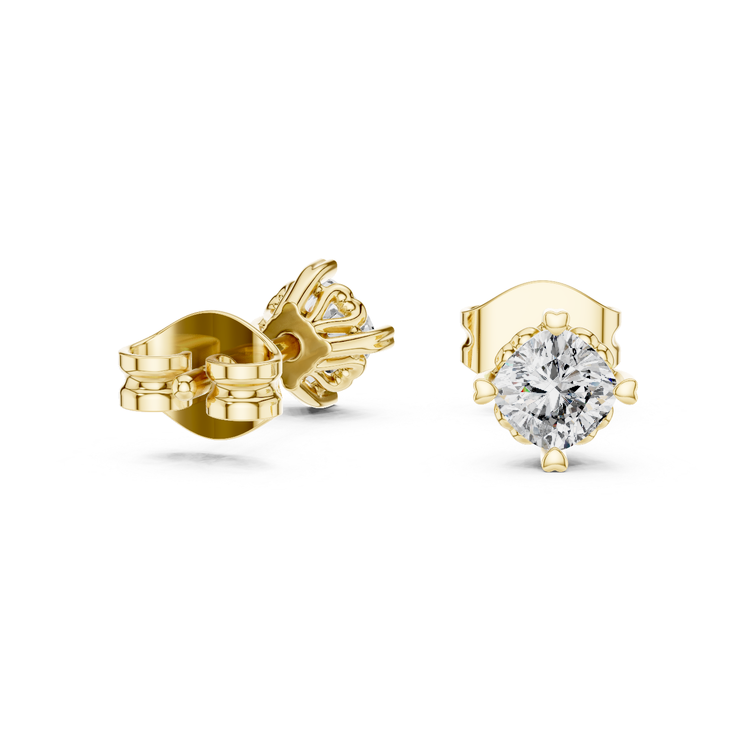 Diamond brooch with bright sparkling stones.