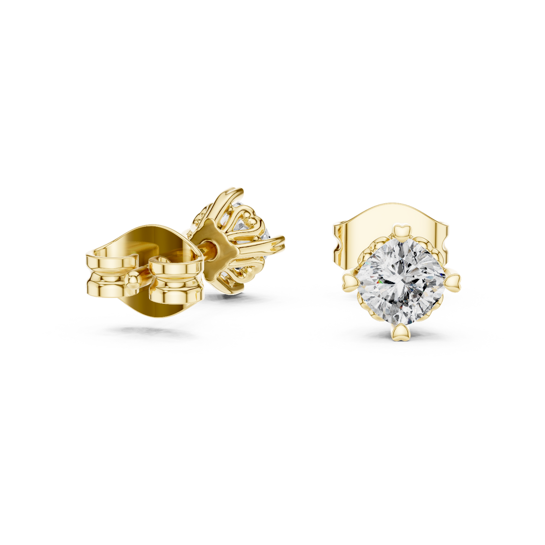 Diamond brooch with bright sparkling stones.