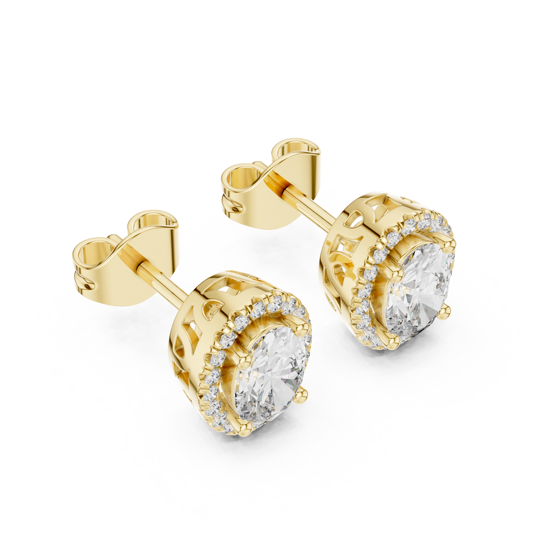 Children's gold bracelet with tiny charm details.