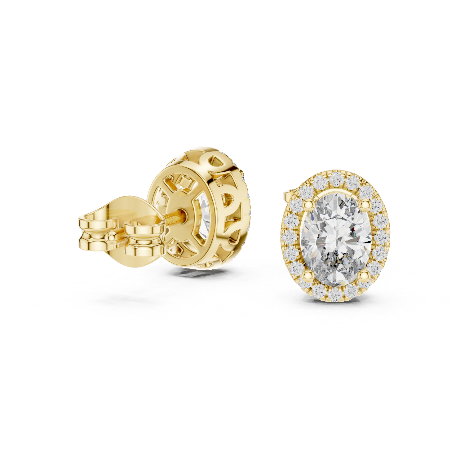 Large cocktail ring with bright gemstone center.