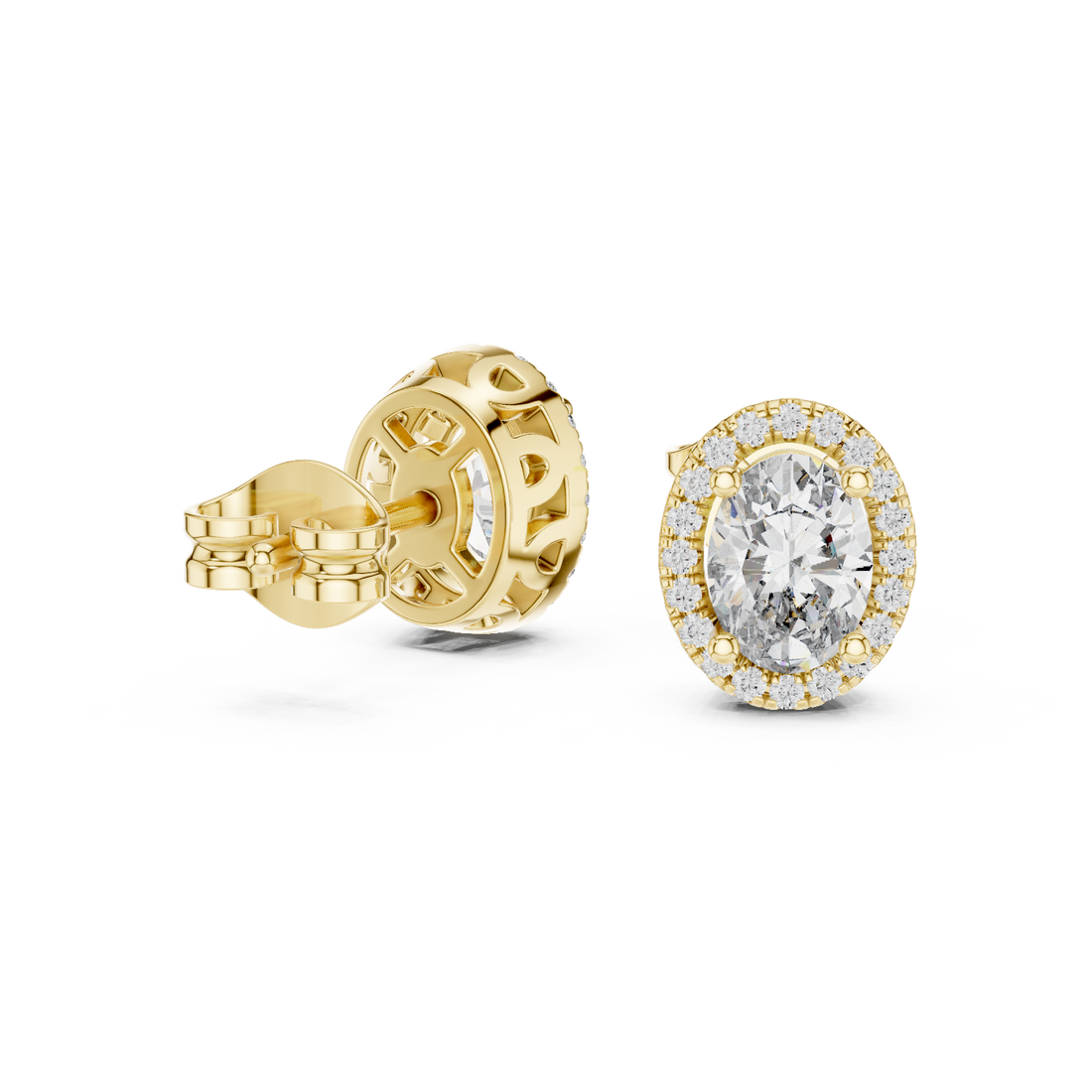 Large cocktail ring with bright gemstone center.