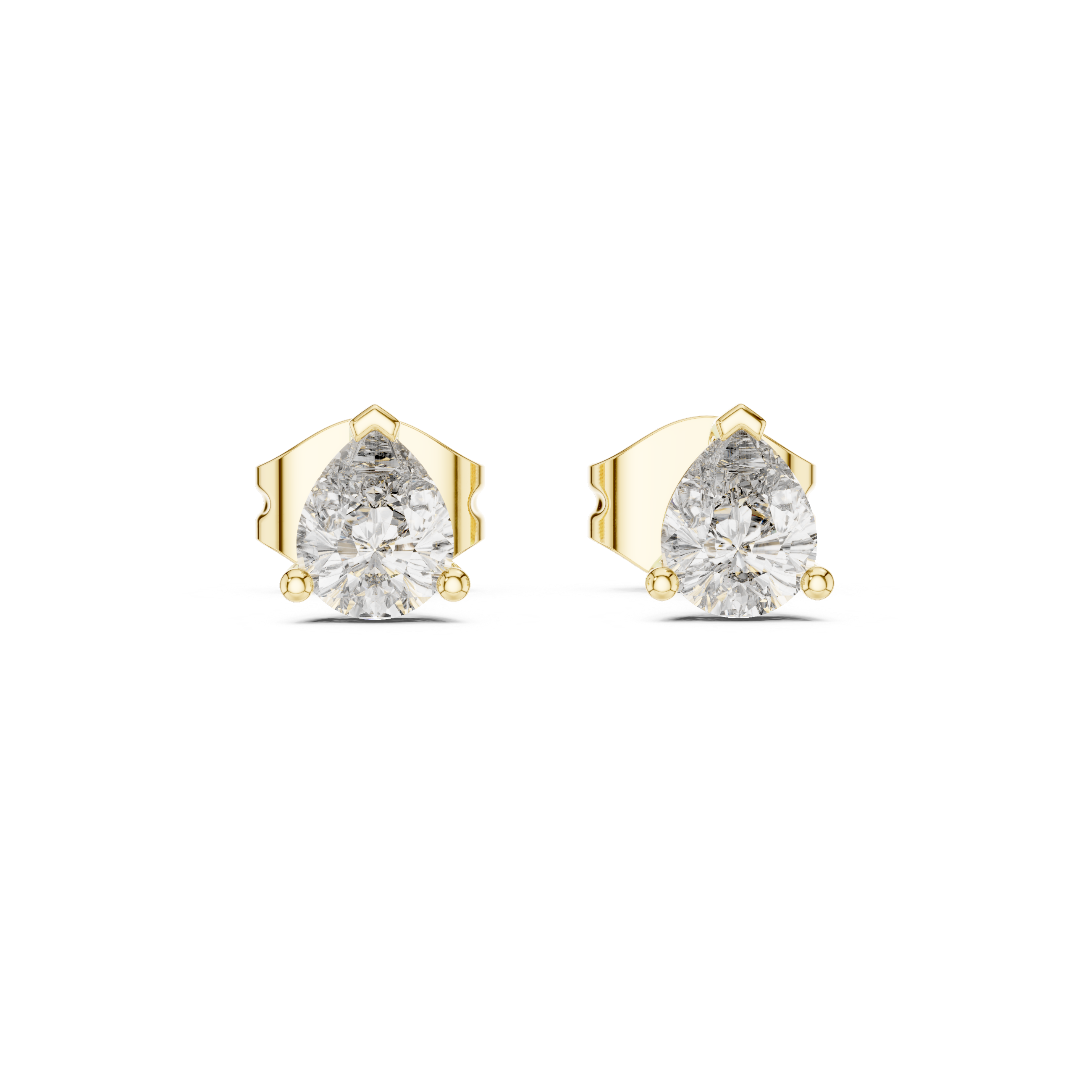 Wedding jewellery set with traditional gold style.