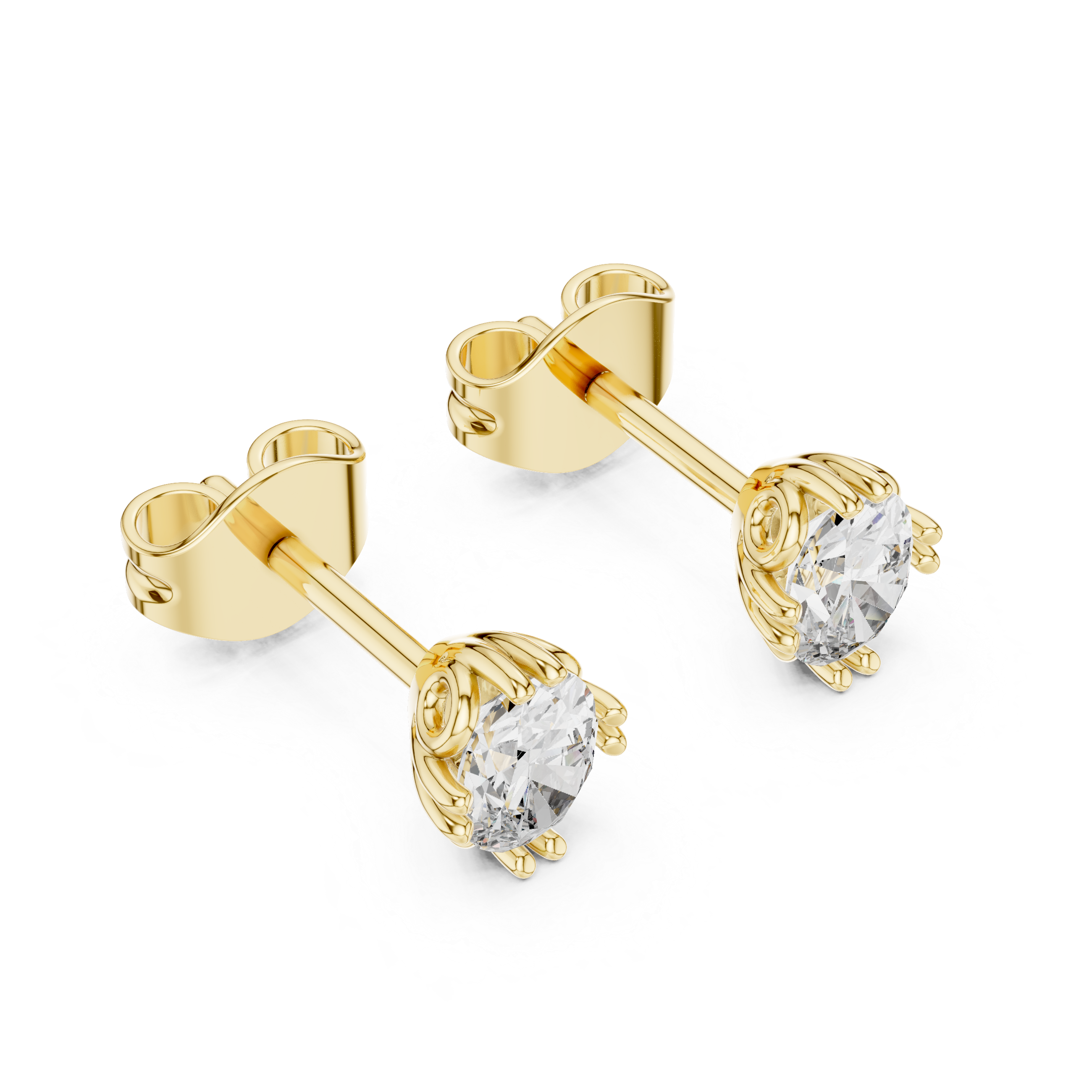 Simple gold chain with polished links.