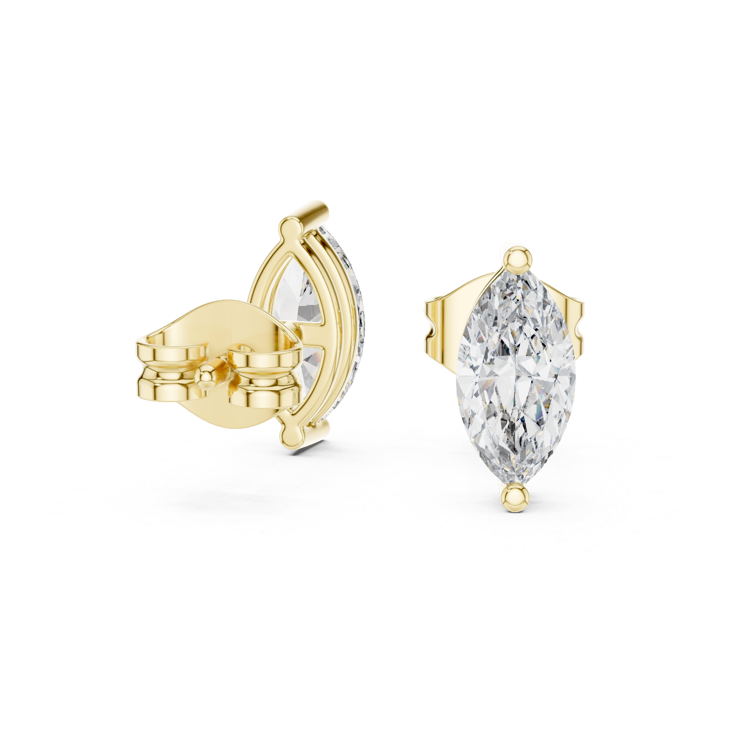 Smooth gemstone toe ring with sparkling detail.