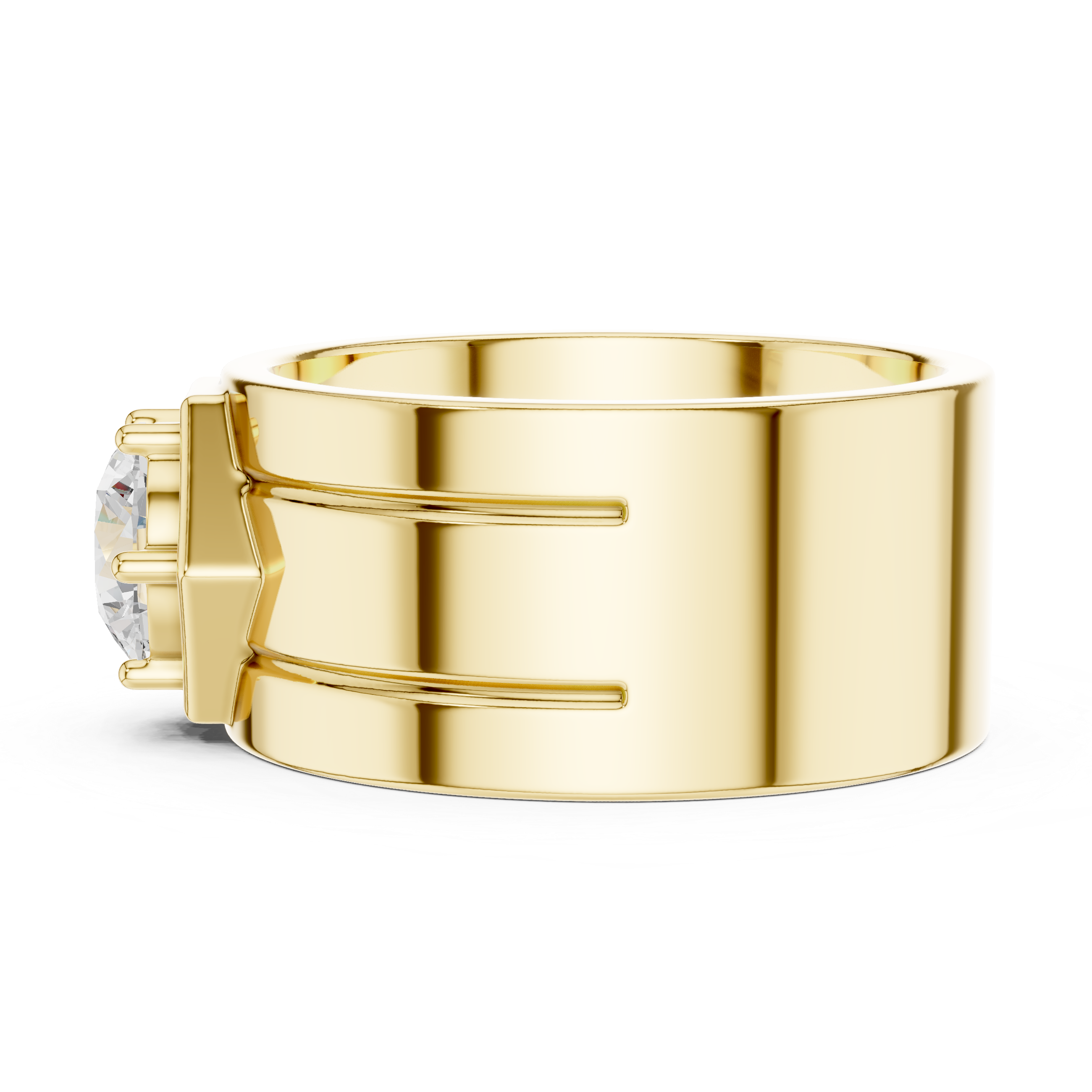 Elegant Diamond Daily Wear  masterpiece showing superior quality
