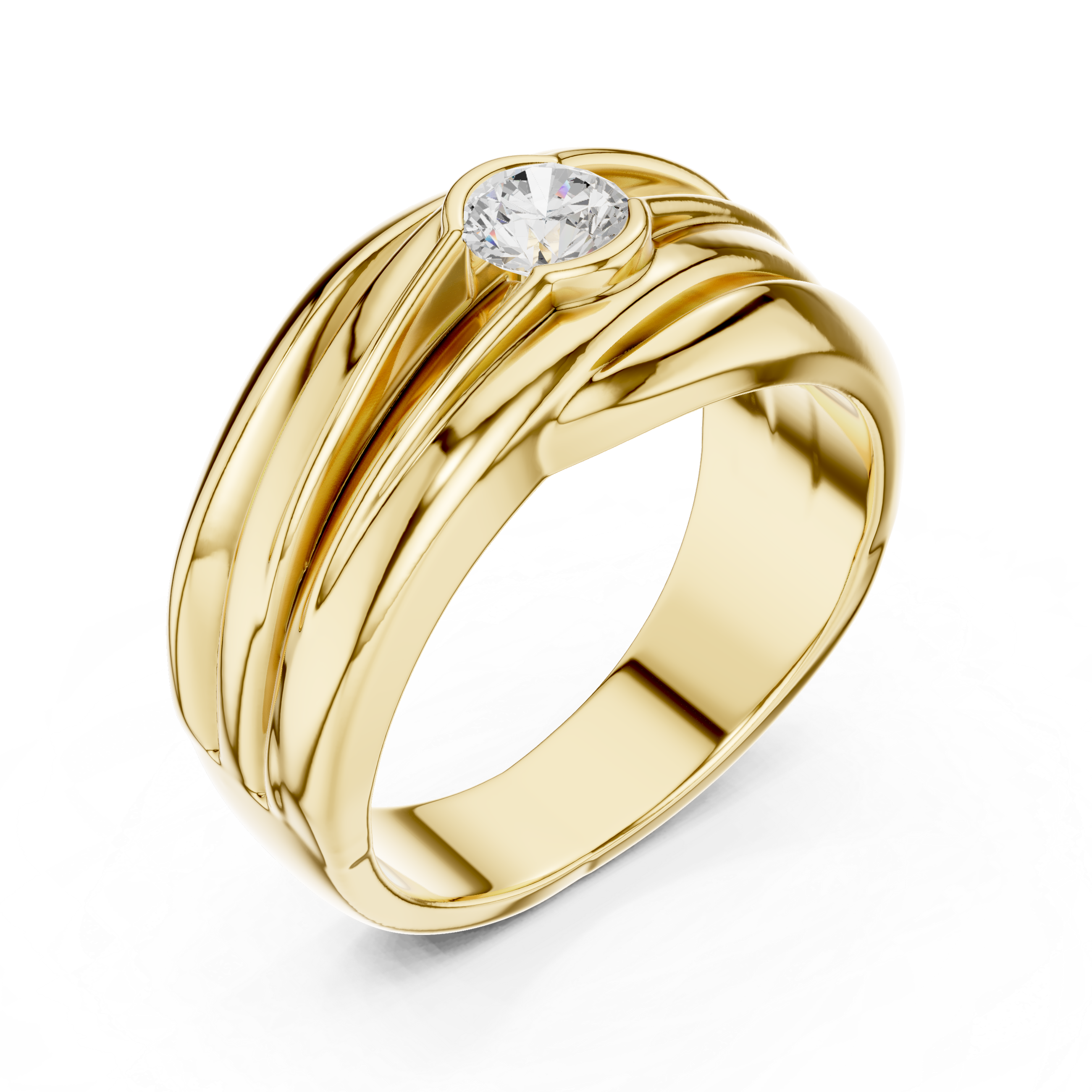 Luxury emerald-cut diamond ring with elegant prong setting and sophisticated appearance.
