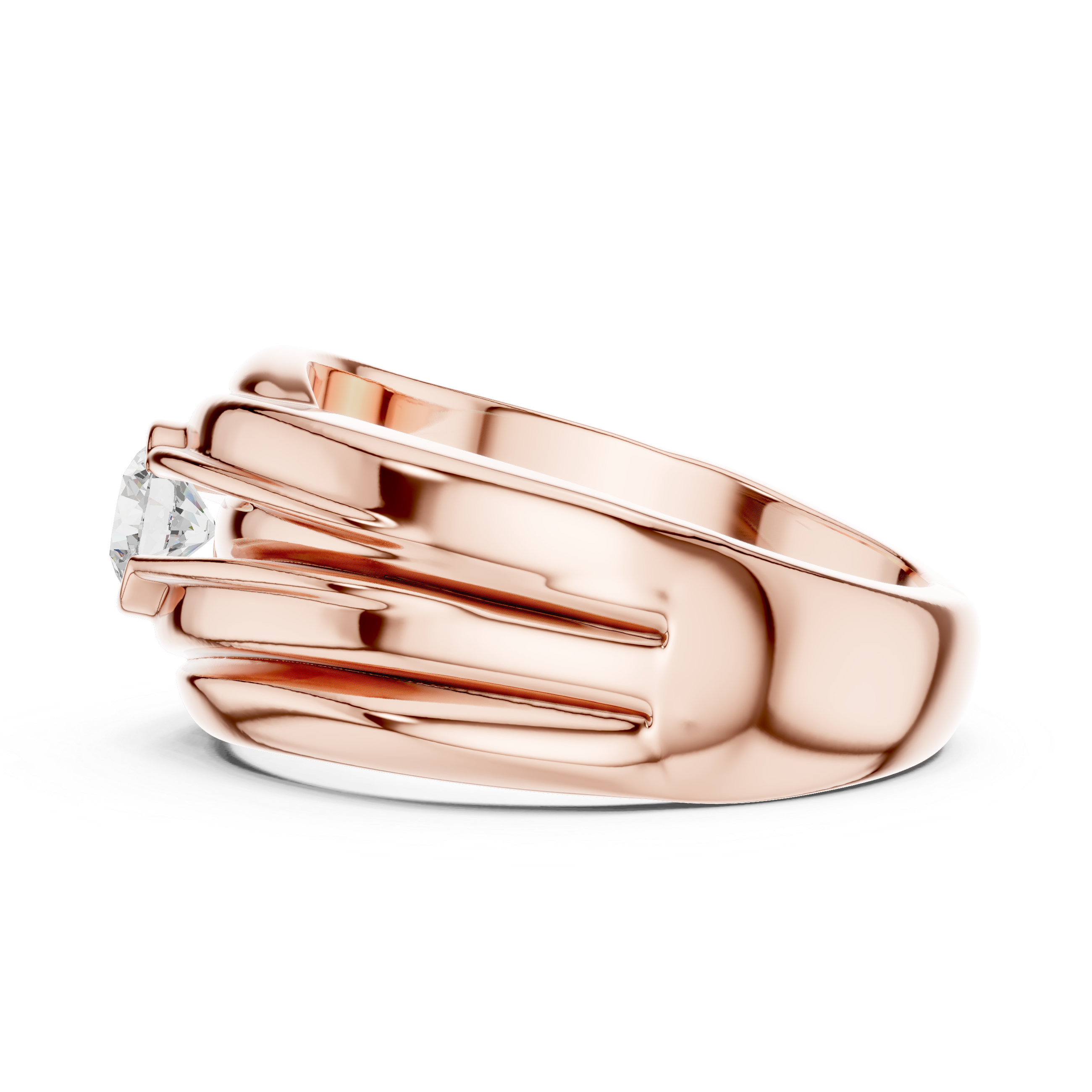 Stunning oval diamond engagement ring with brilliant sparkle and slim band profile.