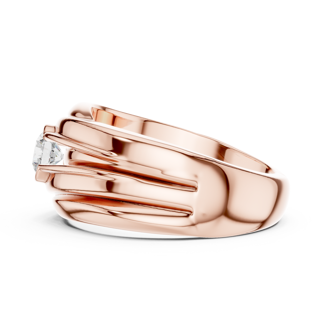 Stunning oval diamond engagement ring with brilliant sparkle and slim band profile.