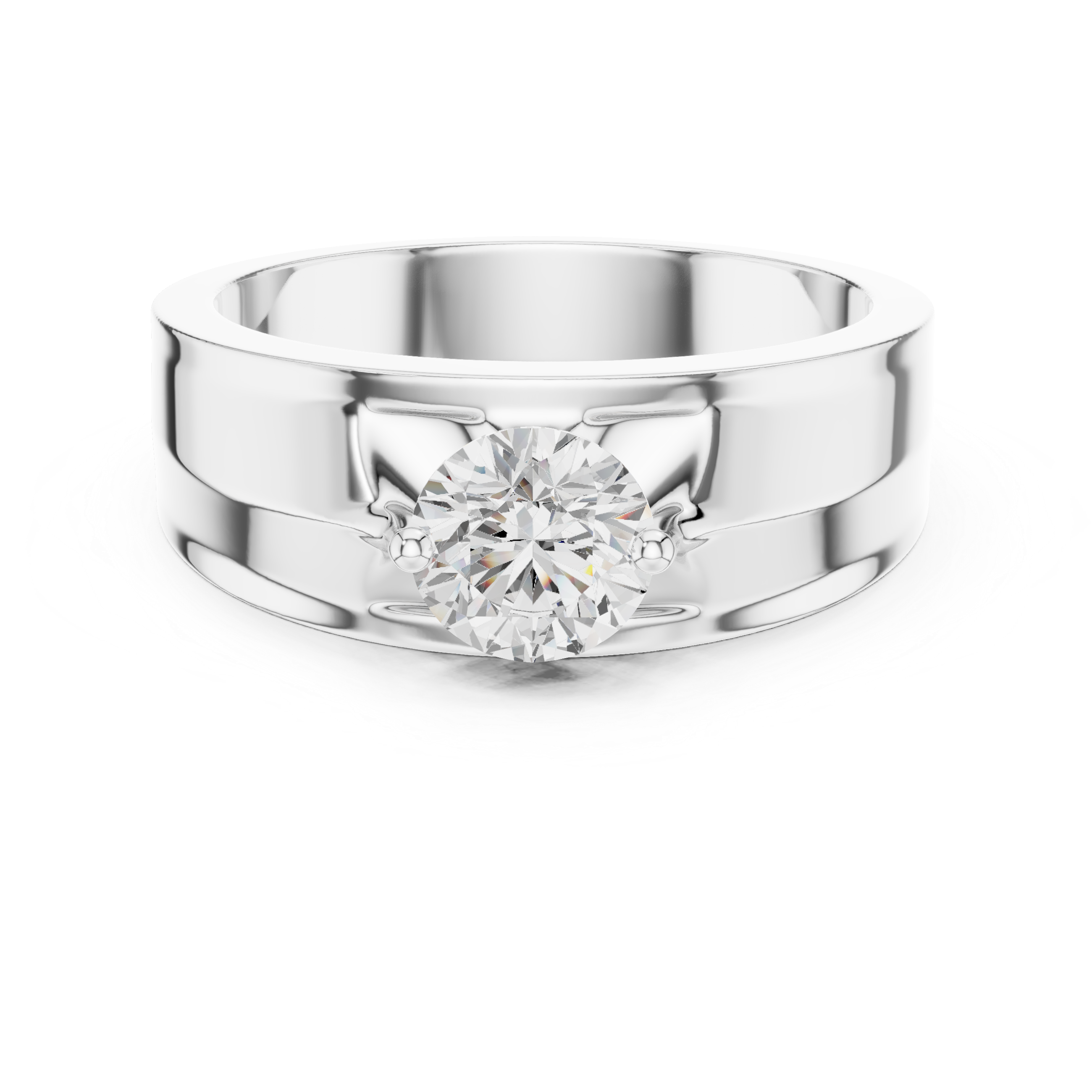 Designer cuff bracelet with open-ended structure and modern bold appearance.