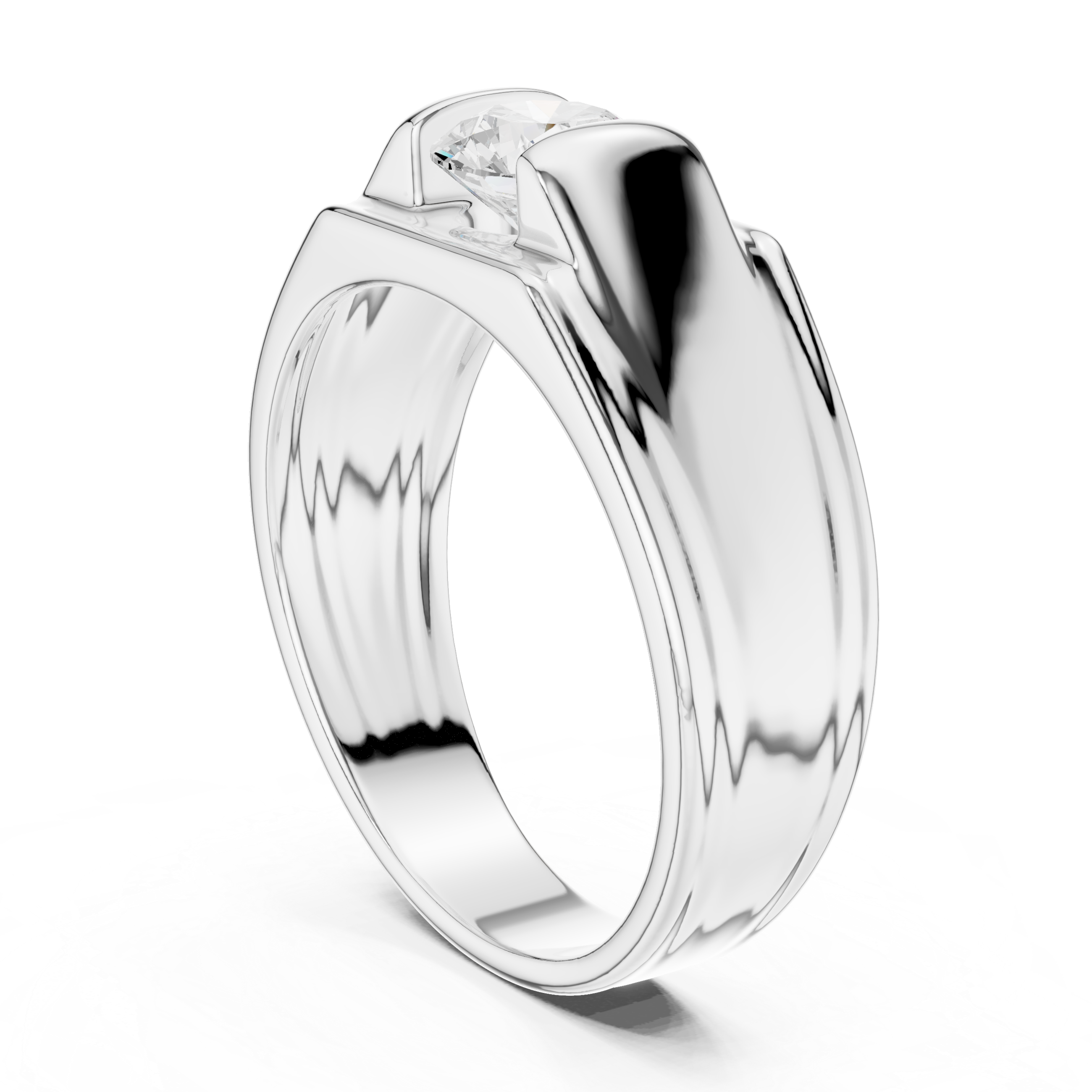 Stylish adjustable bracelet with sliding clasp and flexible fit design.