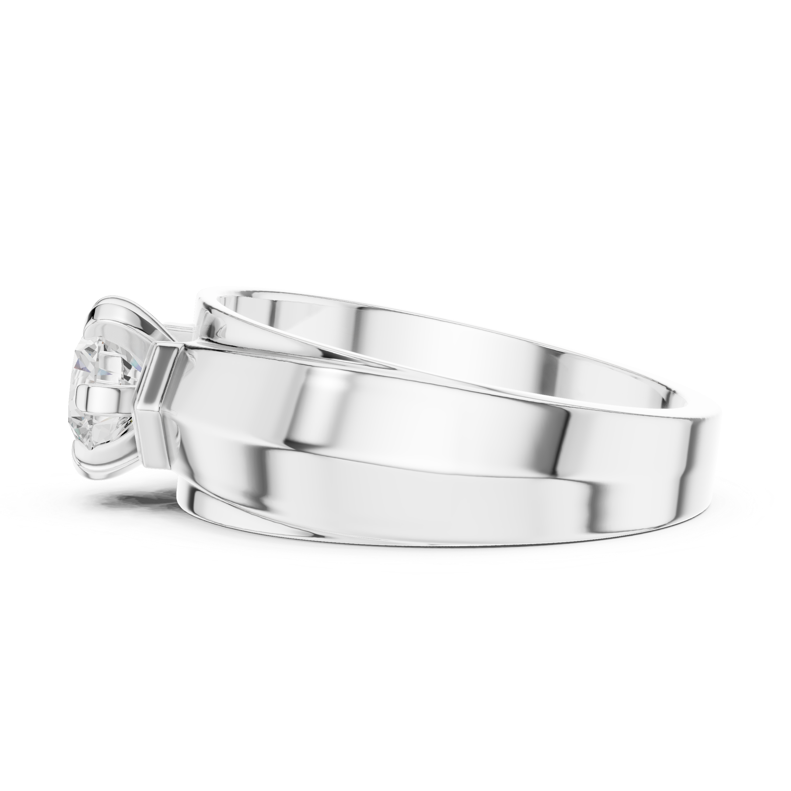 Elegant silver anklet with intricate design and lightweight wearable structure.