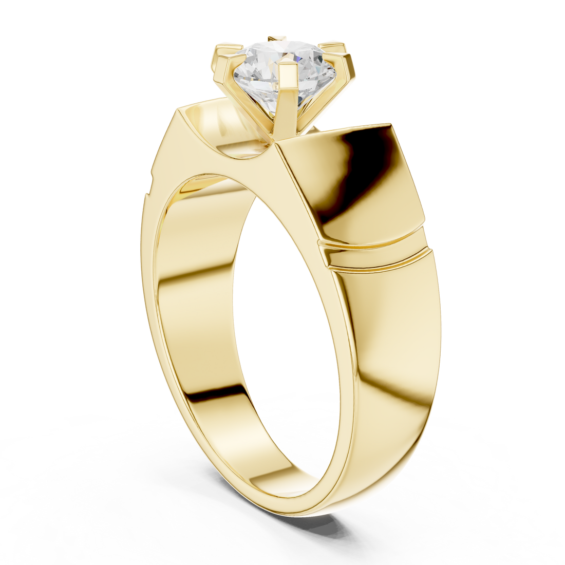 Stylish knot design ring symbolizing love and unity with polished finish.