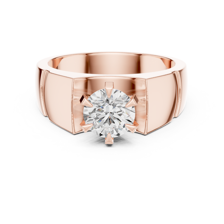 Luxury cluster diamond ring featuring multiple small stones forming dazzling centerpiece.