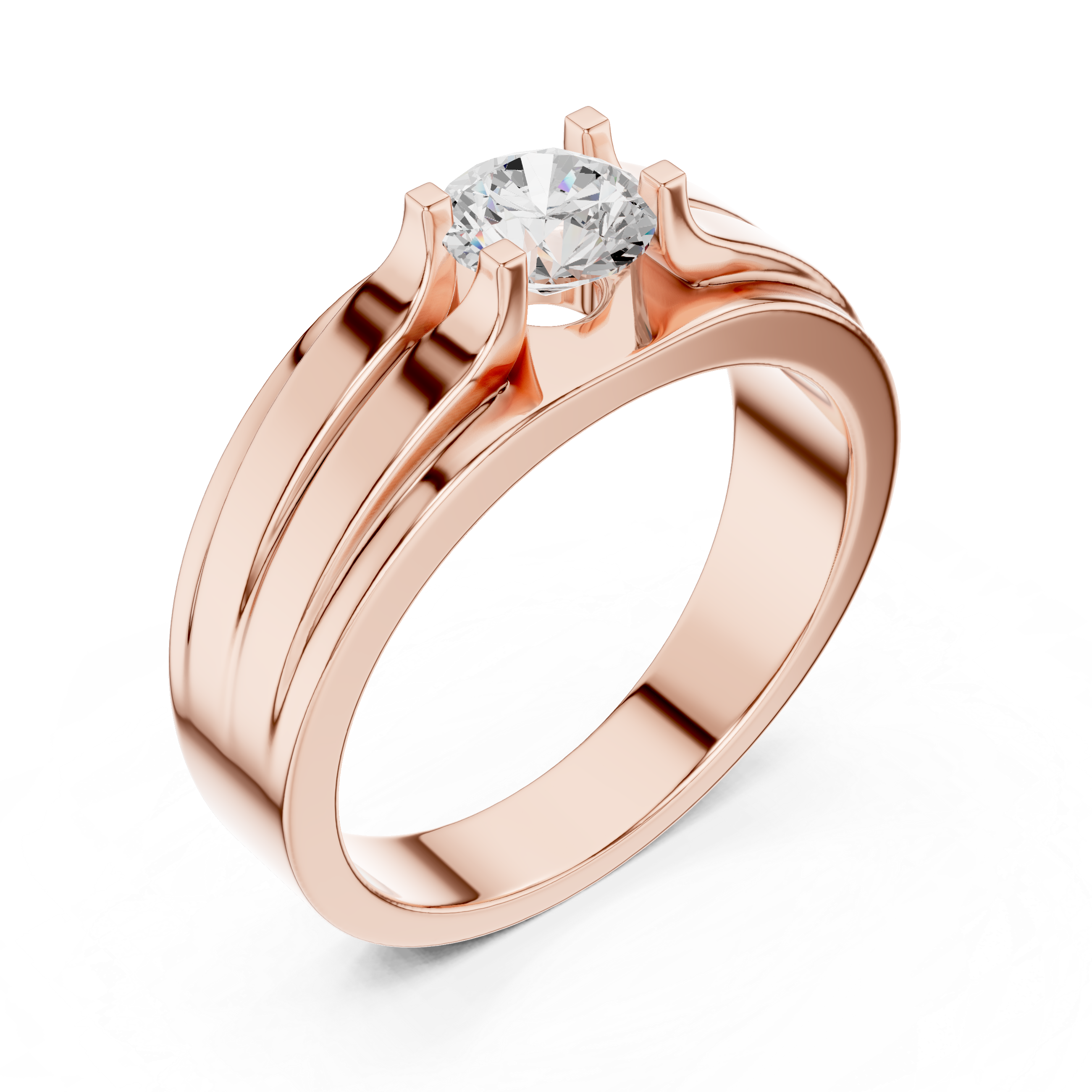 Luxury diamond nose ring with intricate detailing and sparkle.