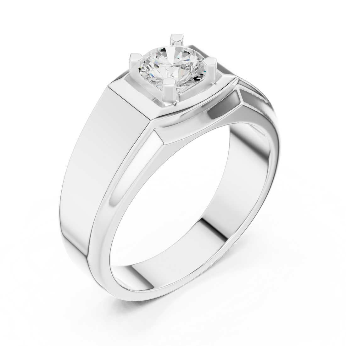 Elegant gemstone cocktail ring featuring oversized colorful stone centerpiece.