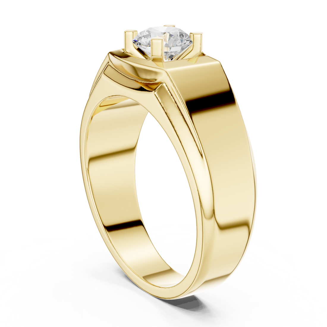 Classic halo cocktail ring featuring large central gemstone.