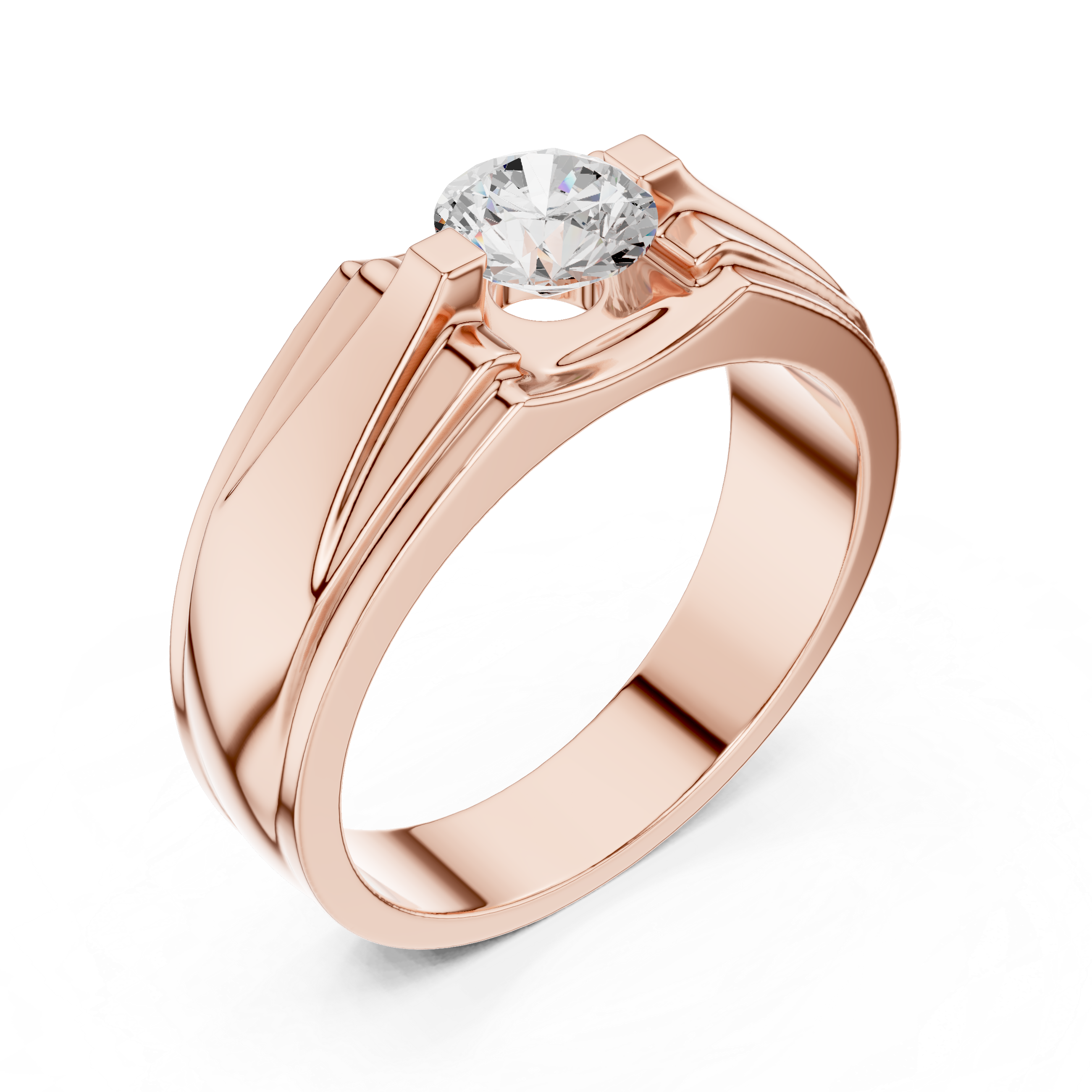Luxury celebration ring featuring decorative gemstone centerpiece.