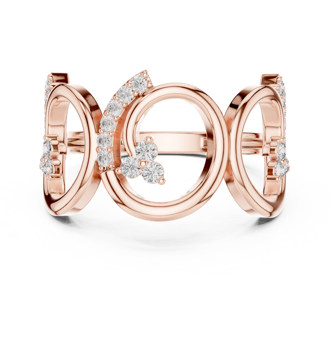 Plain toe ring with sleek polished band.