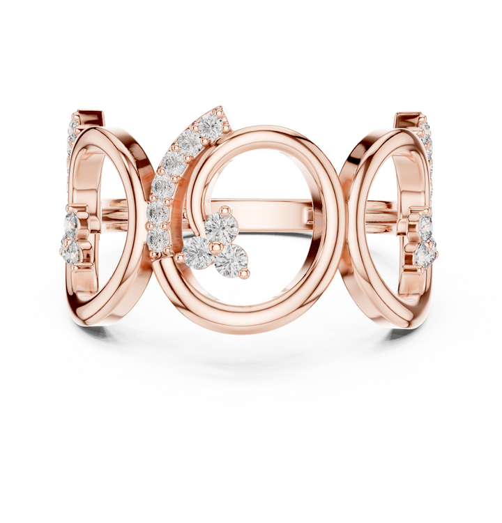 Plain toe ring with sleek polished band.