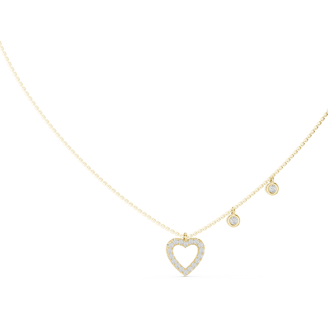 Stylish Y-shaped necklace featuring dangling central element.