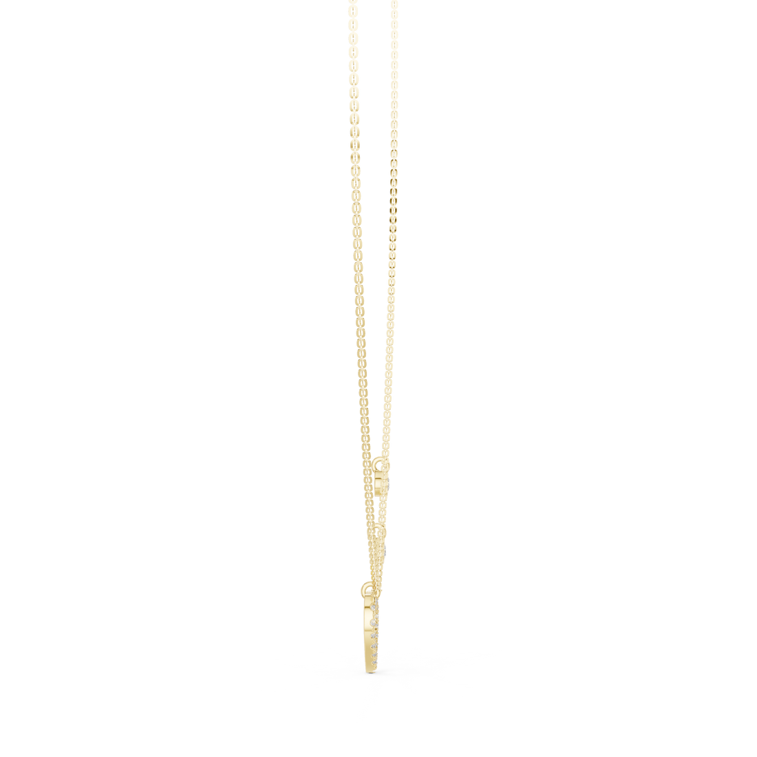 Luxury collar necklace featuring wide structured form.