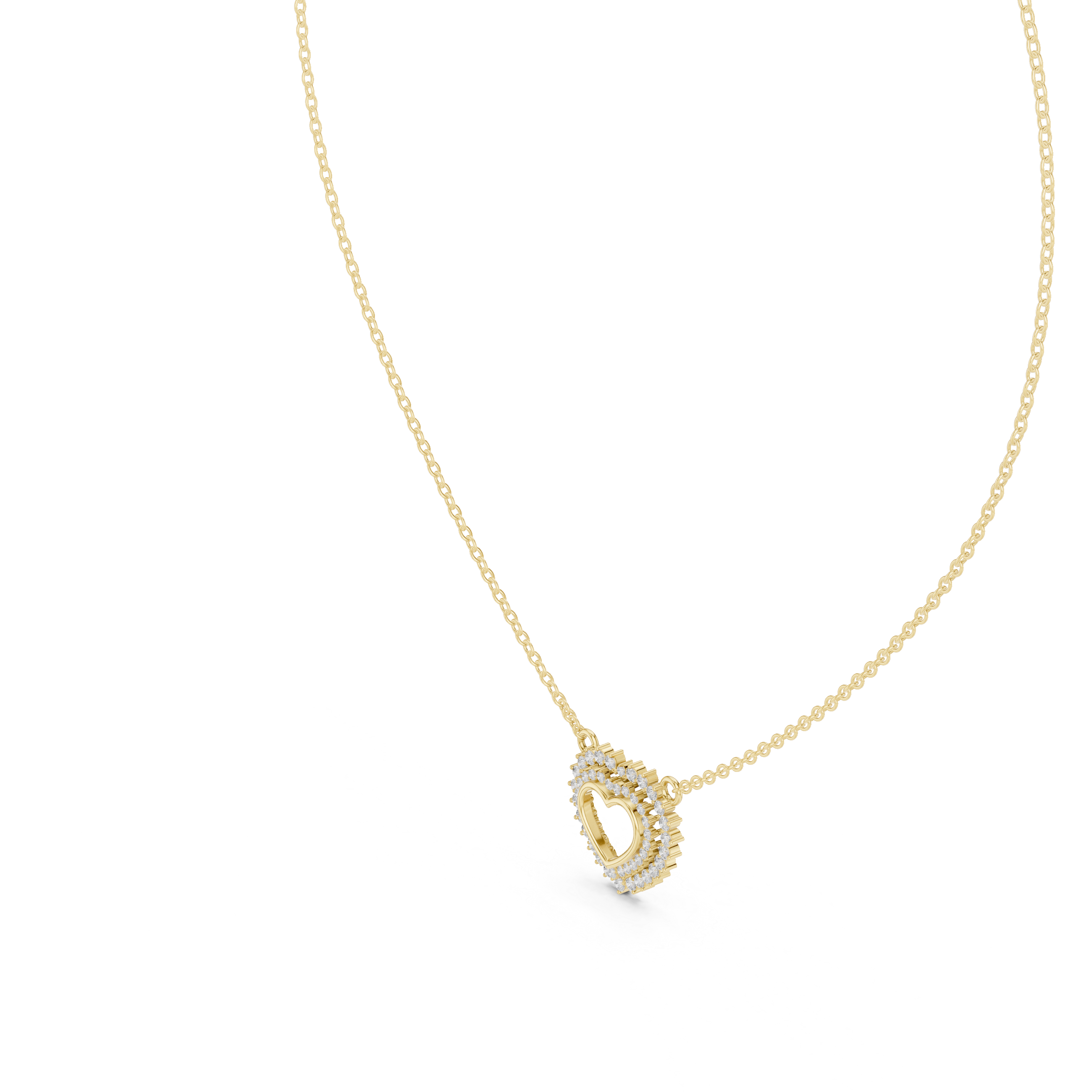 Elegant gemstone pendant featuring sapphire centerpiece.