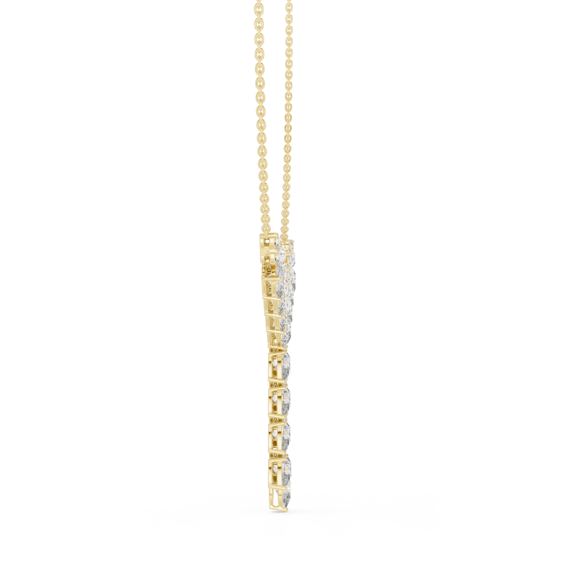 Modern minimalist earrings featuring sleek geometric design.