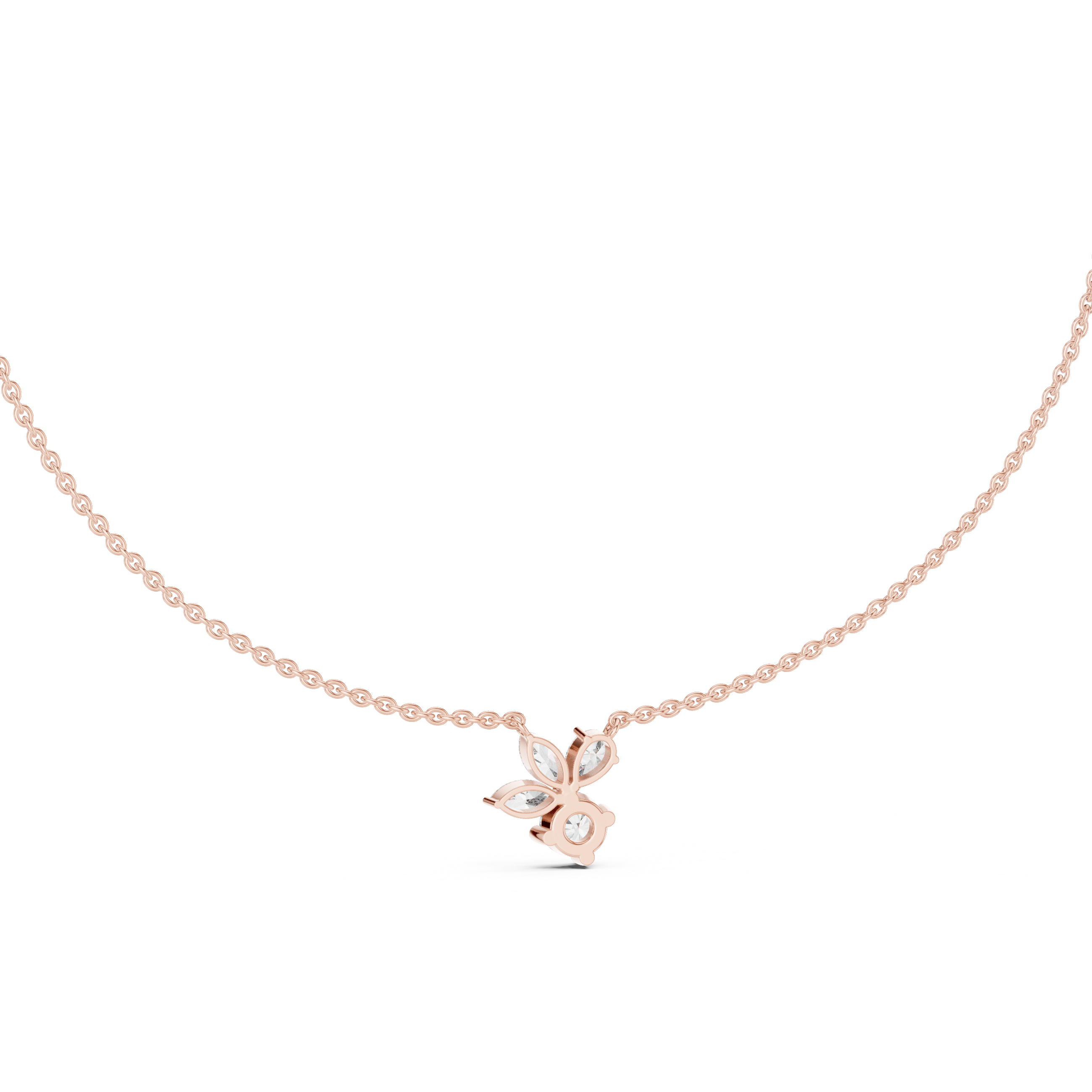 Modern three-stone diamond ring symbolizing past present and future with elegant design.