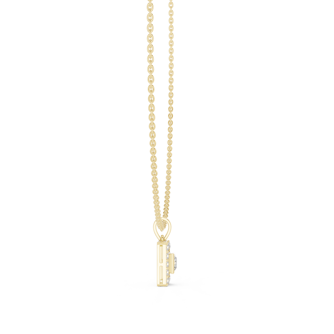 Stylish bar pendant necklace featuring horizontal metal bar with clean finish.