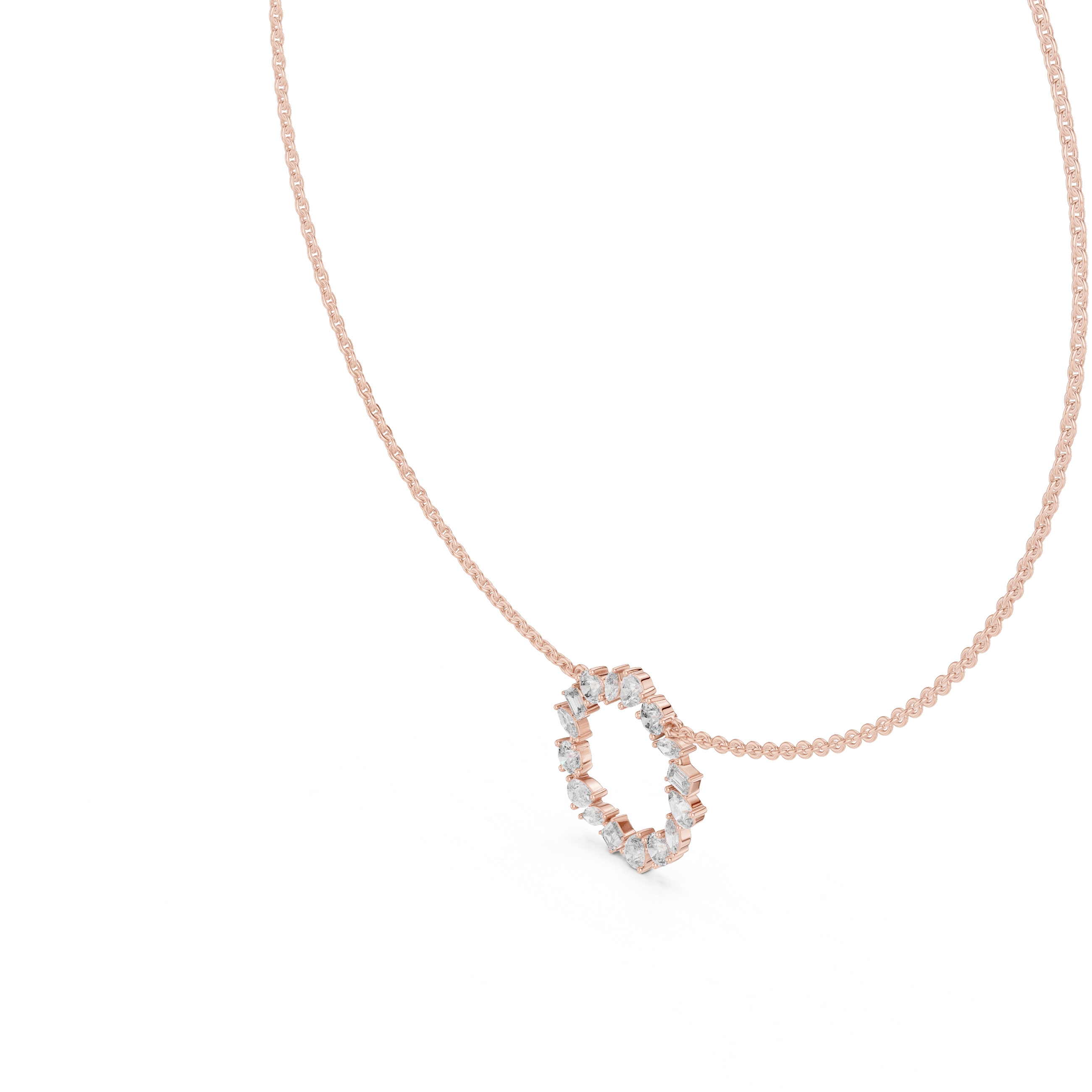 Minimalist rope chain bracelet with twisted metal texture.