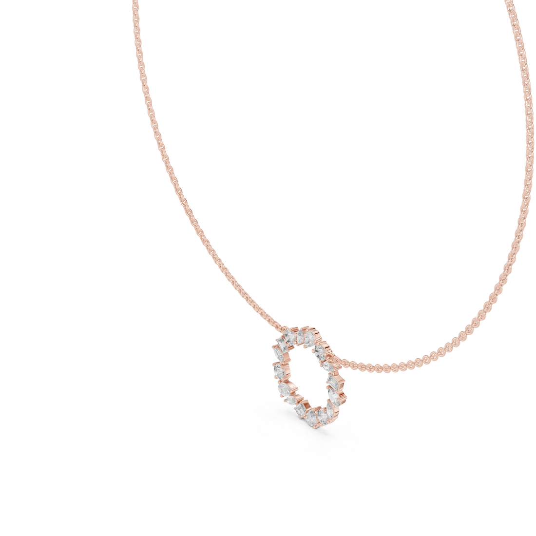 Minimalist rope chain bracelet with twisted metal texture.