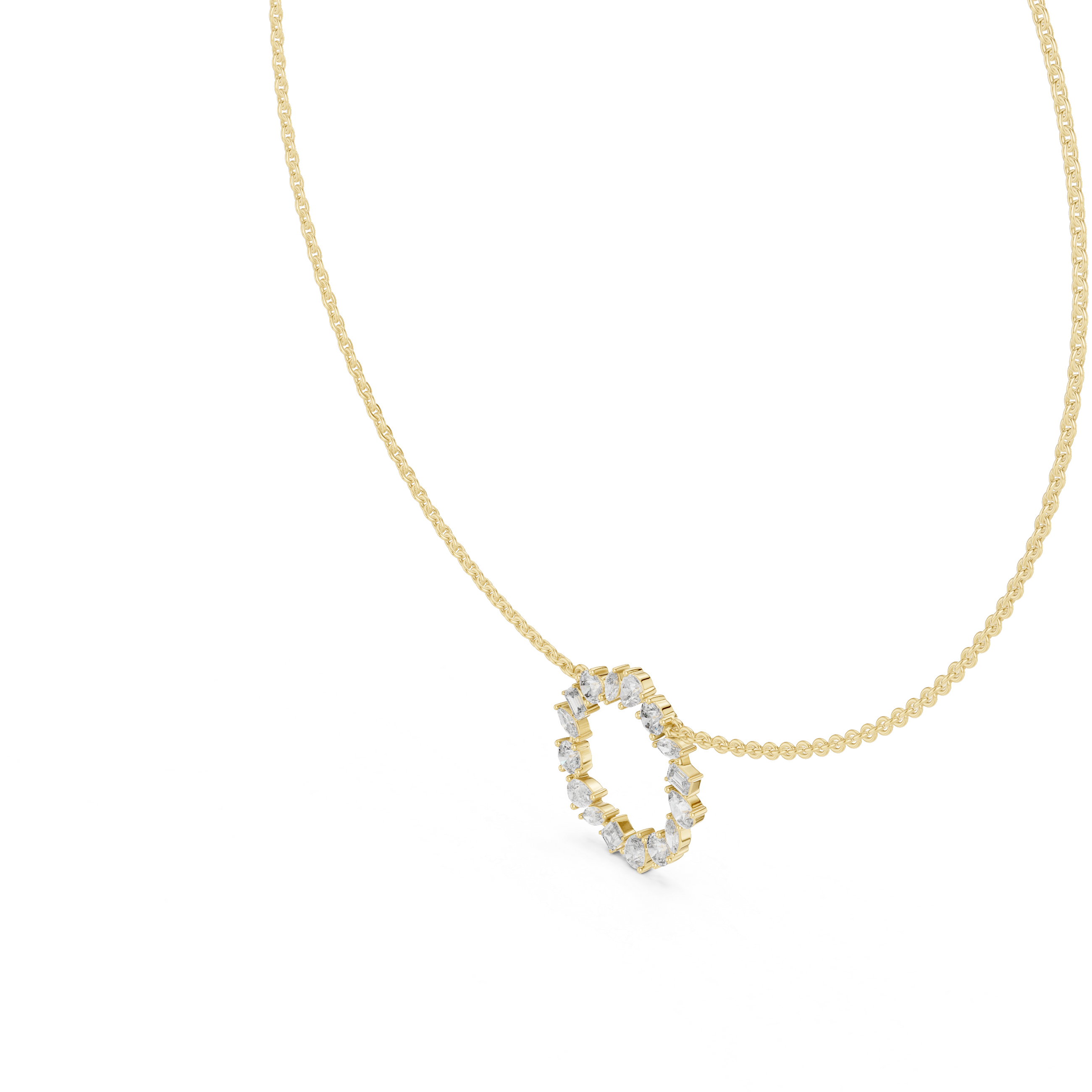 Luxury gemstone choker featuring vibrant colored stones in symmetrical arrangement.