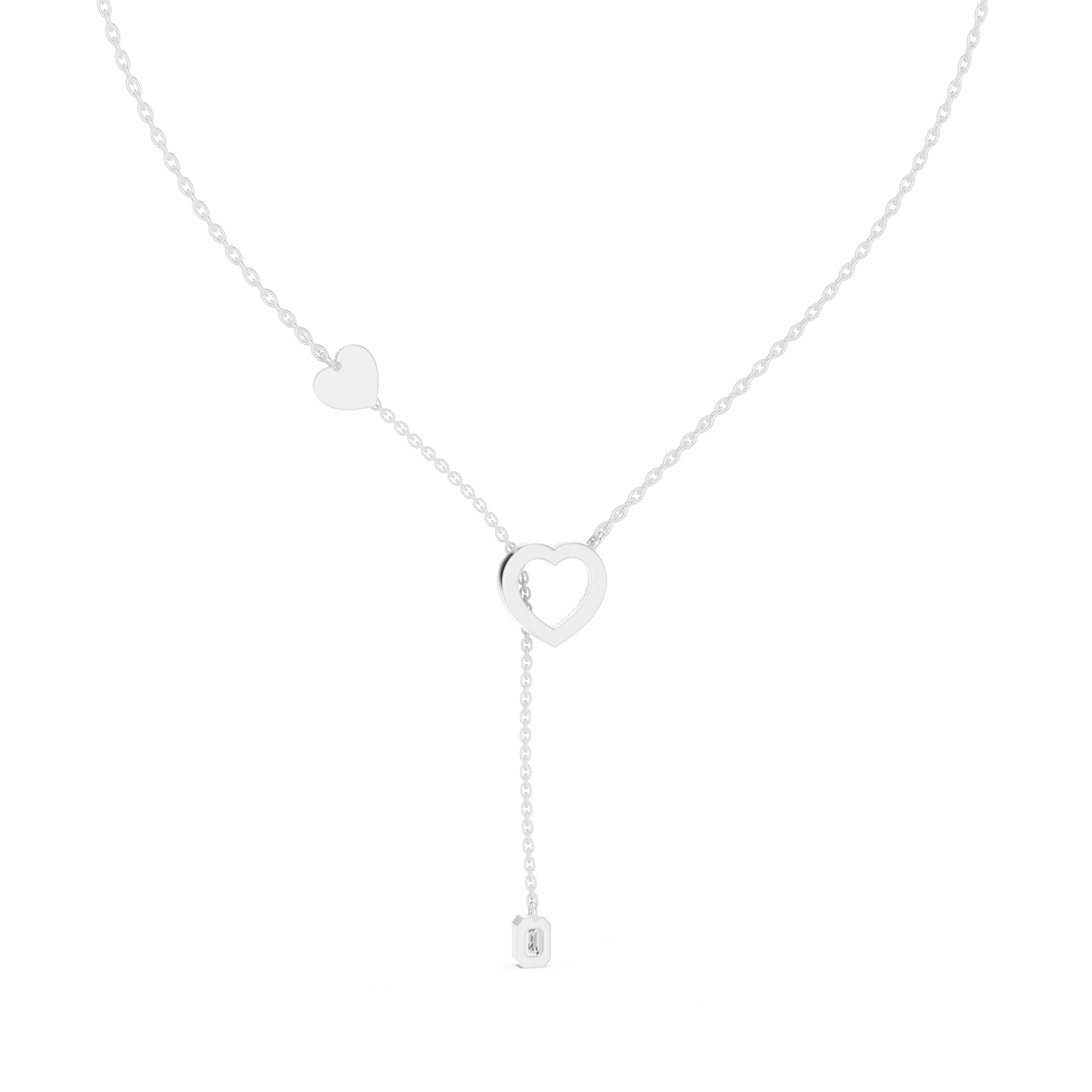 Elegant anklet featuring fine chain links with small hanging charms.