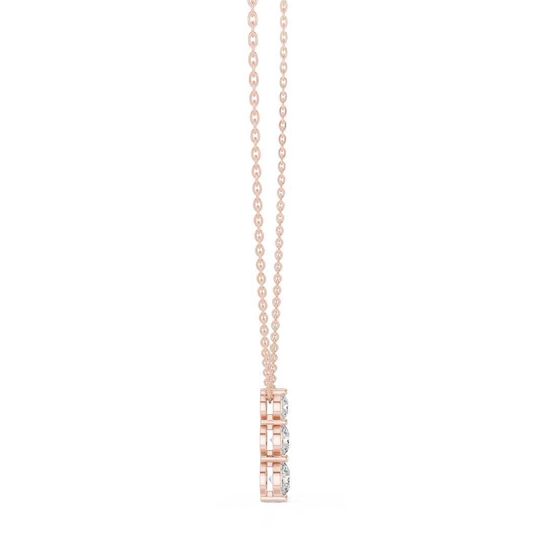 Classic pearl pendant necklace featuring single round pearl centerpiece.