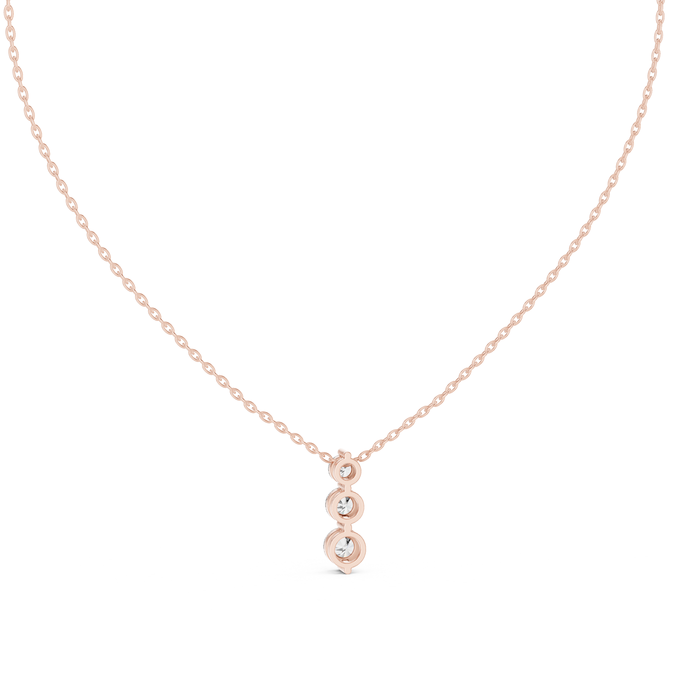 Minimalist disc pendant necklace with smooth flat surface and modern design.