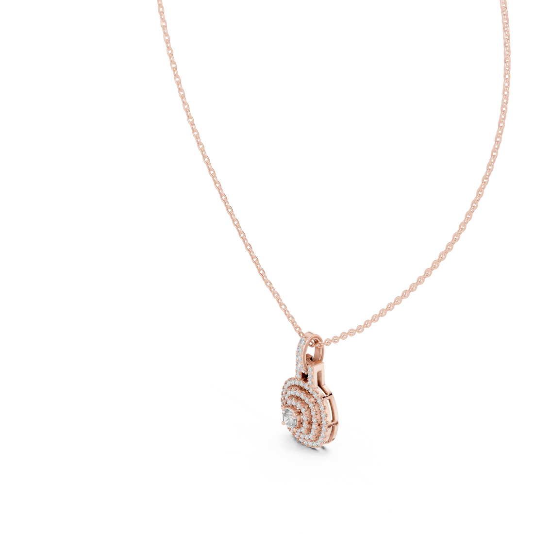 Minimalist rope chain bracelet with twisted metal texture.