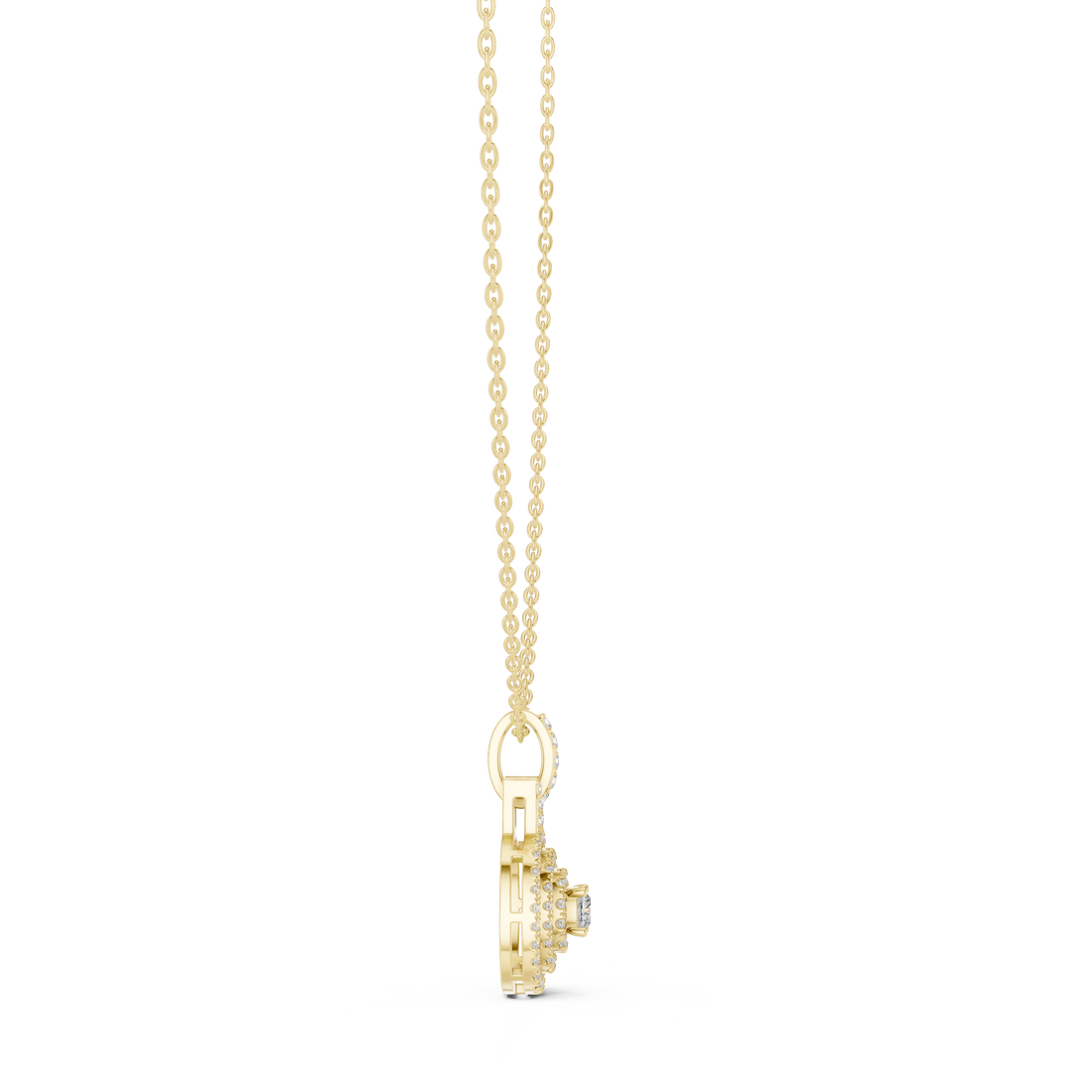 Modern minimalist choker necklace with smooth polished metal band.