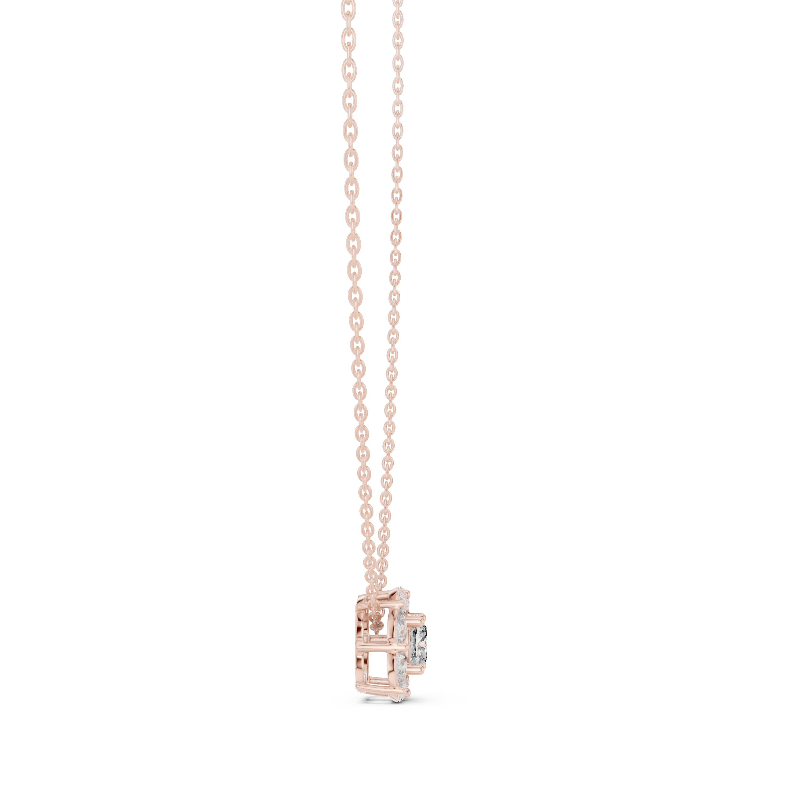 Classic dangling earrings featuring long chain structure.
