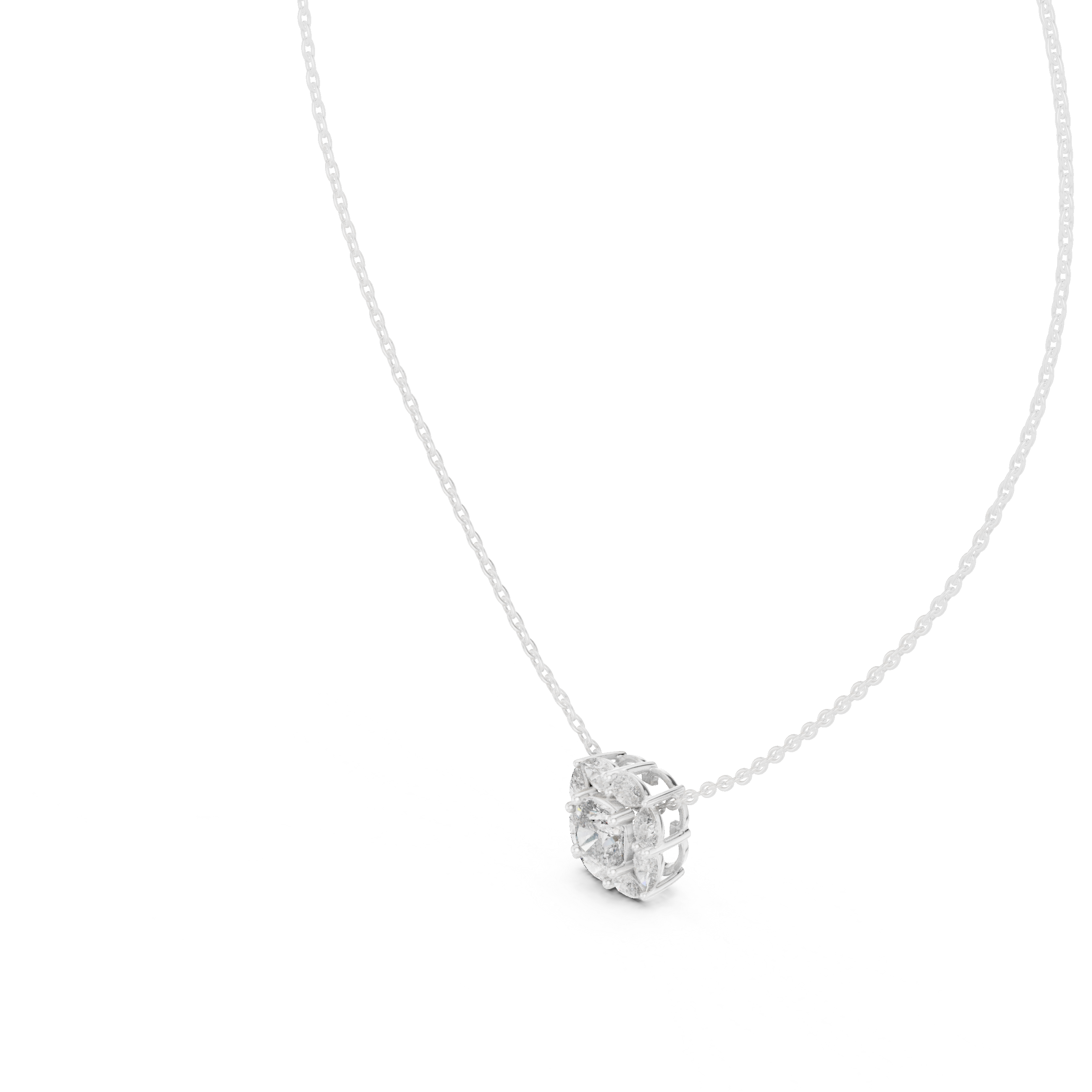 Luxury diamond drop earrings featuring sparkling brilliance.
