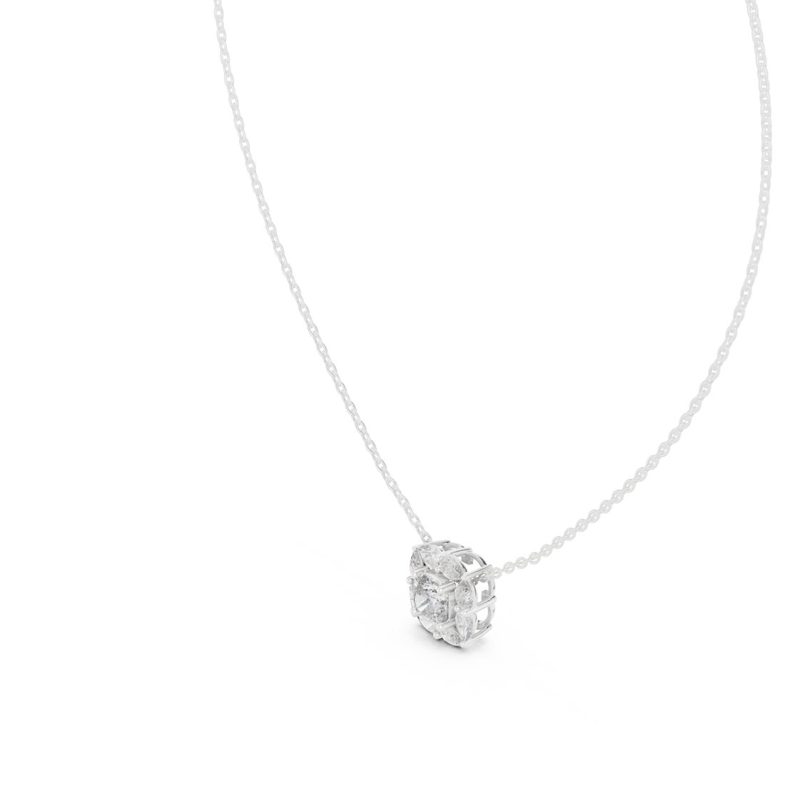 Luxury diamond drop earrings featuring sparkling brilliance.